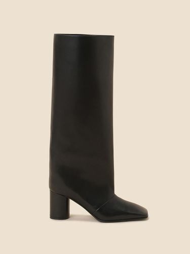 Wide knee high boots ()_DG3BW24503BLK - SUECOMMA BONNIE - Modalova