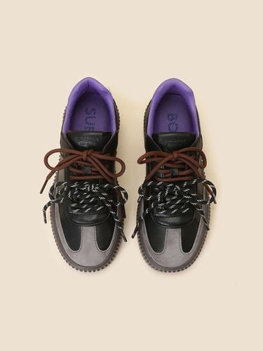 Suede combi sneakers ()_DG4DA24531BLK - SUECOMMA BONNIE - Modalova