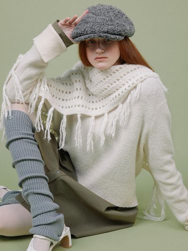 NEWSBOY CAP_CURLY GREY - AWESOME NEEDS - Modalova