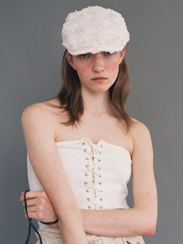 CLASSIC HUNTING CAP_ROSE White - AWESOME NEEDS - Modalova