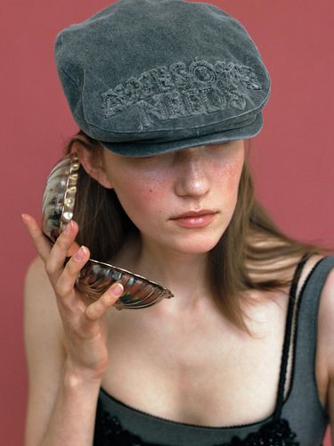 CLASSIC HUNTING CAP_DAMAGE_CHARCOAL - AWESOME NEEDS - Modalova