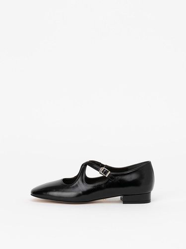 Marion X Strap Maryjane Flats in TEXTURED - CHAUSSURE LAPIN - Modalova