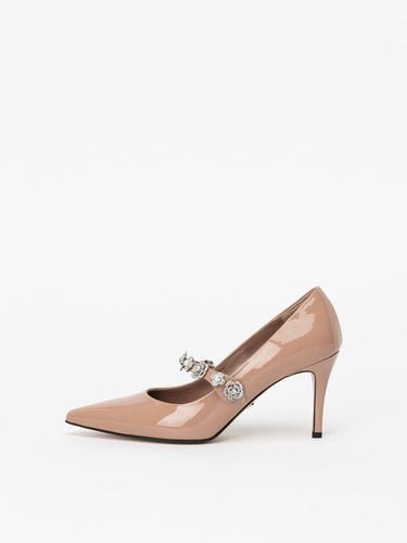 Pheonix Embellished Pumps in NEO INKY PATENT - CHAUSSURE LAPIN - Modalova