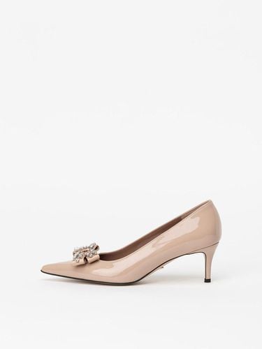 Antoinette Pumps in NUDE PATENT - CHAUSSURE LAPIN - Modalova