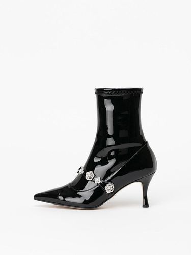 Pheonix Patent Leather Boots in PATENT - CHAUSSURE LAPIN - Modalova