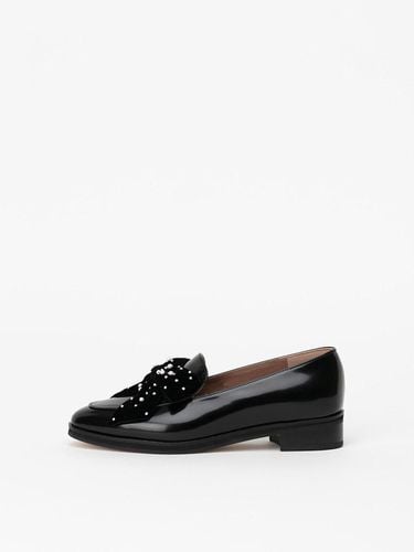 Ophelie Pearl Loafers in BLACK BOX - CHAUSSURE LAPIN - Modalova