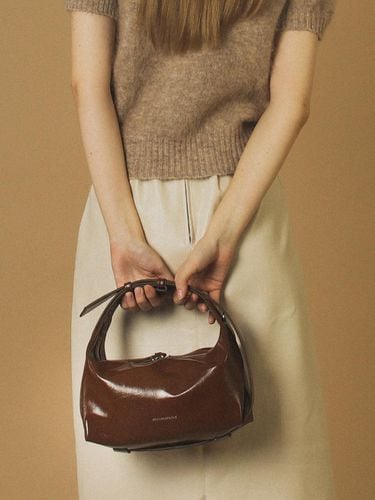 Way belted mini hobo bag _ Brown - Masmarulez - Modalova