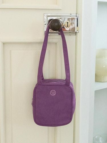 Square suede bag _purple - iroco - Modalova