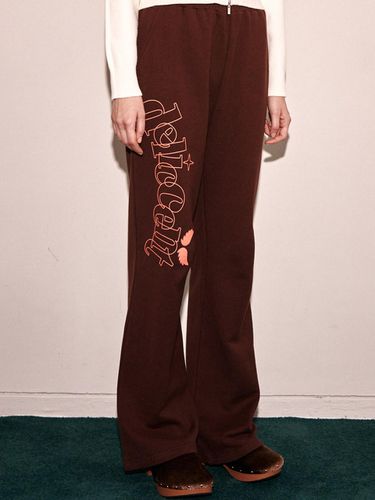 Tzuyu's wide pants [BROWN] - DELICCENT - Modalova