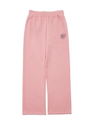 Wide sweatpants [PINK] - DELICCENT - Modalova