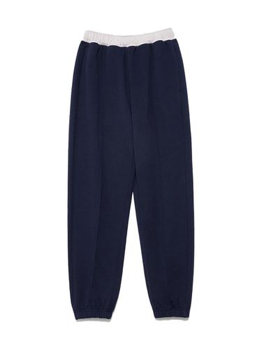 Delhi Colored Jogger Pants [NAVY] - DELICCENT - Modalova