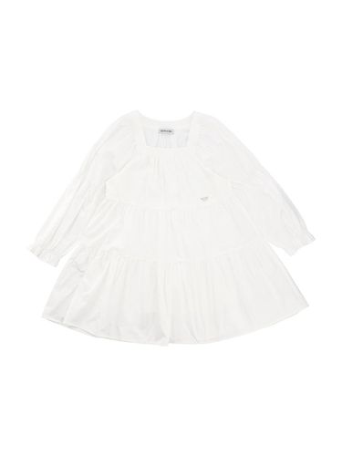 Autumn tiered dress [IVORY] - DELICCENT - Modalova