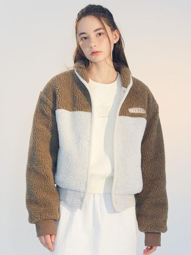 Coloring fleece jumper [LIGHT GRAY] - DELICCENT - Modalova