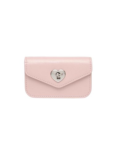 Heart Lock Compact Business Card Wallet - Le masque - Modalova