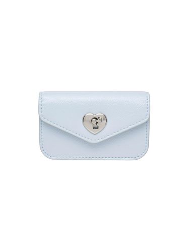 Heart Lock Compact business card wallet - Le masque - Modalova