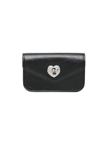 Heart Lock Compact Business Card Wallet - Le masque - Modalova