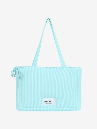 Witty Stripe Shopper Bag_90106SP (2color) - my shell - Modalova