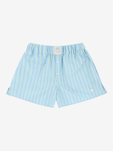 Polyester Stripe Pattern Two-Way Shorts (00406BT) - my shell - Modalova