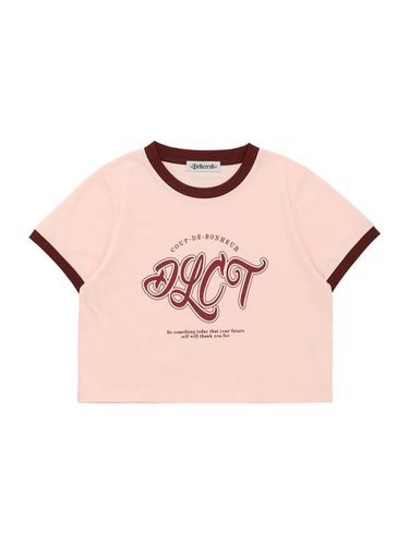 Delhi Colored T-Shirt [PINK] - DELICCENT - Modalova