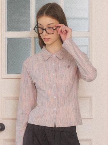 Callie Slim Fit Shirt [PINK] - DELICCENT - Modalova