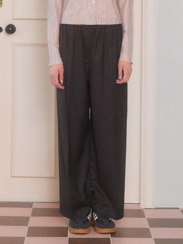 HENNIE ST BANDING slacks [BLACK] - DELICCENT - Modalova