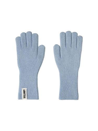 WOOL PASTEL LABELED GLOVES - LOWTEAL - Modalova