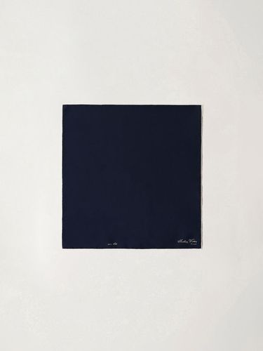 NW Silk scarf (Navy) - NOTHING WRITTEN - Modalova