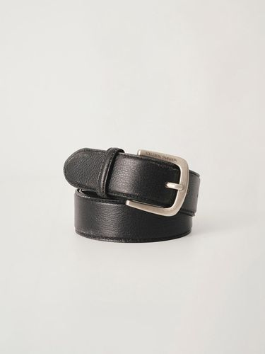 Vintage leather belt (Black) - NOTHING WRITTEN - Modalova