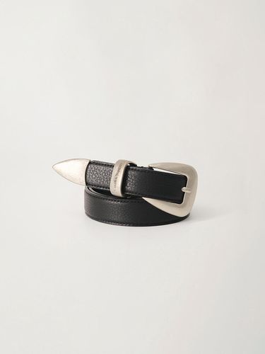 Western silver belt (Black) - NOTHING WRITTEN - Modalova