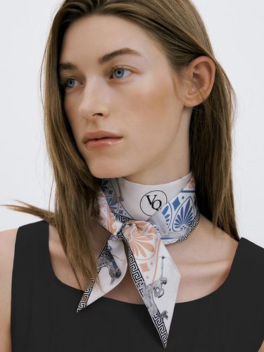 Centaur - Long Twilly Silk Scarf - Ven&Qu - Modalova