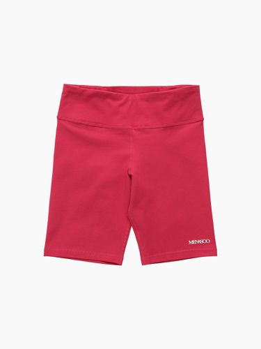 COTTON CLASSIC BIKER SHORT_PINK - MENASOO - Modalova