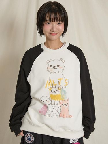 MLTS Raglan Sweatshirt Beige - WAIKEI - Modalova