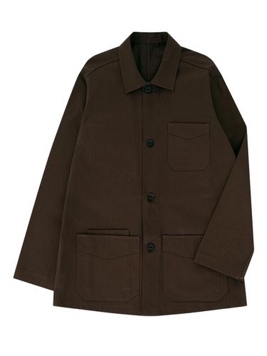 Comfort cotton Chore Jacket (Brown) - Bellief - Modalova