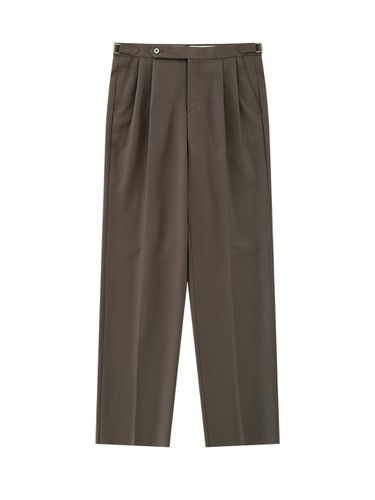 Wool Gabardine 2Pleats relaxed Pants () - Bellief - Modalova