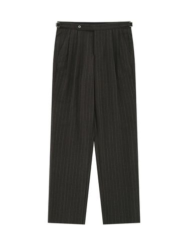 Wool stripe 2Pleats relaxed Pants () - Bellief - Modalova