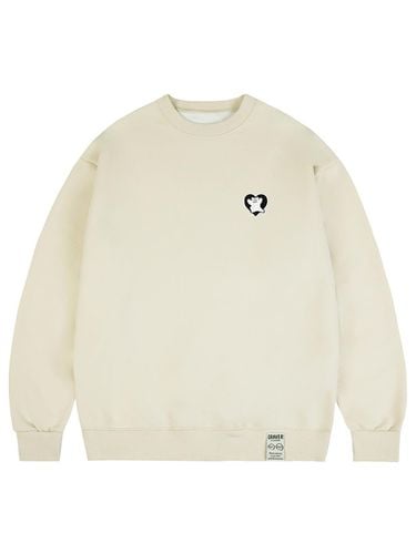 UNISEX] Bear Heart Embroidery Sweatshirt_ - GRAVER - Modalova