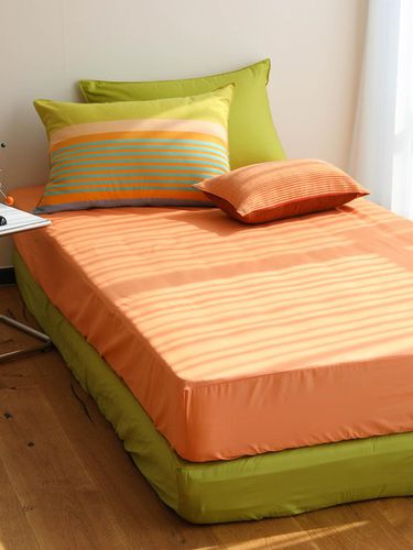 Twill Cotton Solid Mattress Cover 3 color - ORIGO - Modalova