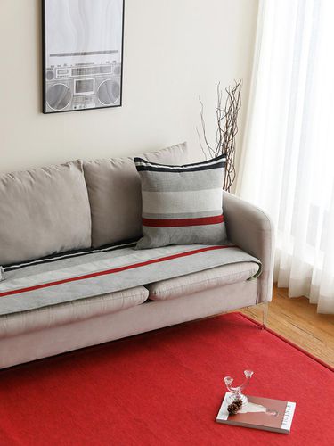 Premium Organic Cotton Sofa Pad Winter Red - ORIGO - Modalova