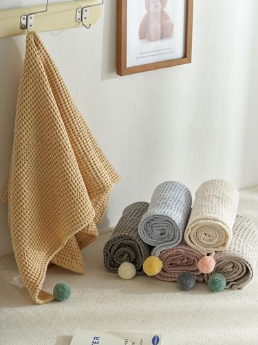 Soft And Soft Modal Waffle Foam Blanket - DECOVIEW - Modalova