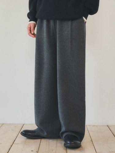 Always Symbol Deep One - Tuck Knit Pants 3color - WEDNESDAY OASIS - Modalova