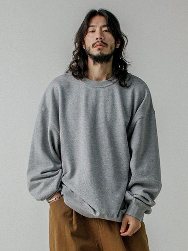 Heavyweight EverFit Sweatshirt Melange Gray - RUGGED HOUSE - Modalova