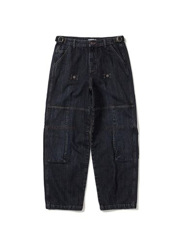 Cargo denim work pants / Deep Indigo - karactor - Modalova