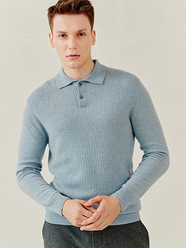 Texture Shirt Collar Cashmere Knit Pullover Textur - murray allan - Modalova