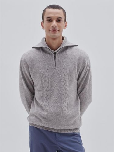 Quolting pullover (gray) - murray allan - Modalova