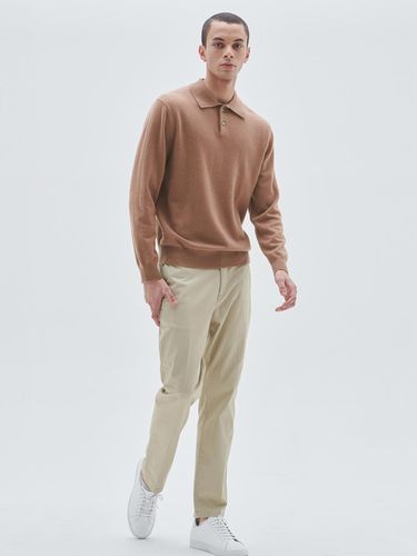 M23MPU047] A Logo collar shirt men pullover - murray allan - Modalova