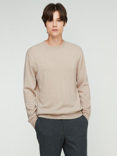 A Logo Crewneck Pullover_Skin Beige - murray allan - Modalova