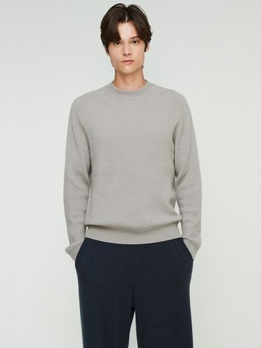 Semi Mock Pullover_BEIGE - murray allan - Modalova