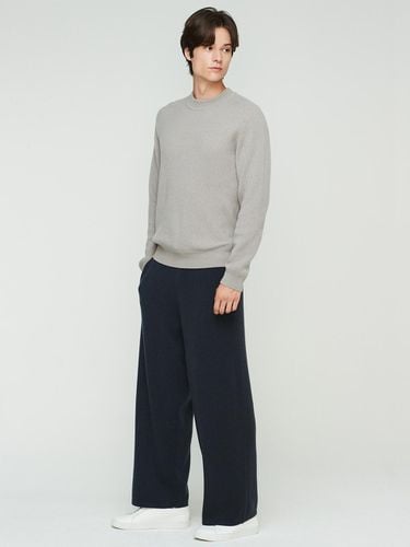 Wide fit Knit pants_Cement (CT) - murray allan - Modalova