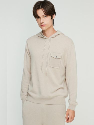 Pocket Hoody Pullover_Skin Beige - murray allan - Modalova