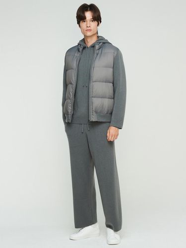 Half Neck Mix Jacket_gray - murray allan - Modalova